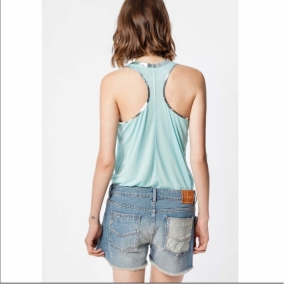 Zadig & Voltaire Racerback Tank Top NWT XS - Picture 3 of 10